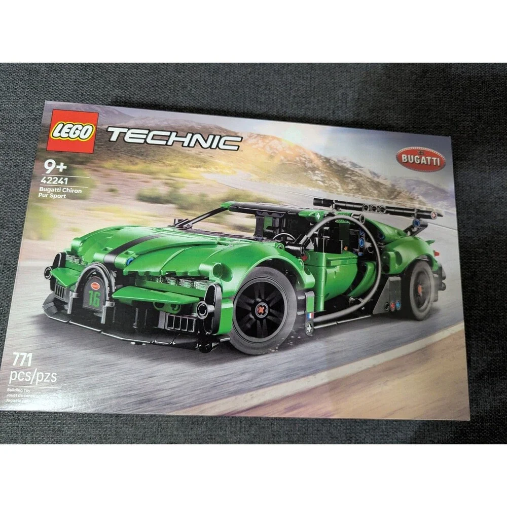 LEGO #42241 BUGATTI CHIRON PUR NEW SEALED FREE SHIP LOWER 48 STATES